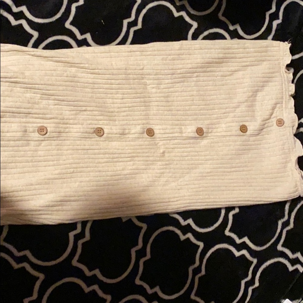 Strapless dress